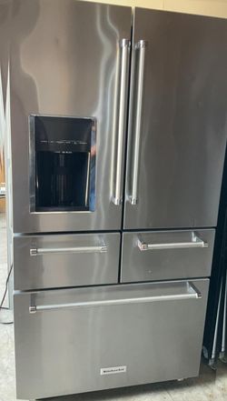 Kitchen Aid French Door Stainless Steel Refrigerator Fridge
