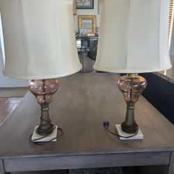 Vintage Lamp Set