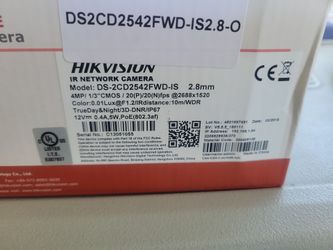 Ip cameras Hikvision dome