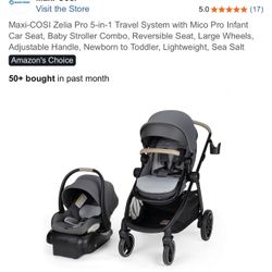 maxi-cosi stroller and car seat