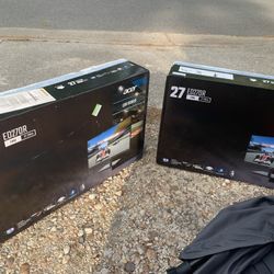 Two FHD 27 inch acer monitors  165 hz