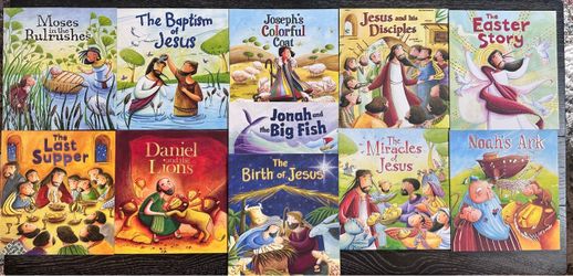 11-Book My First Bible Stories Set – Katherine Sully – Children’s Christian Books