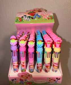 Strawberry shortcake pens (3for$10)