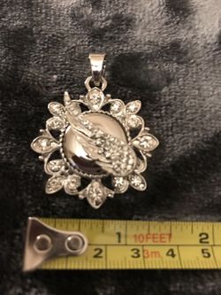 Crystal Angel Wing Fancy Pendant Jewelry NEW & BEAUTIFUL