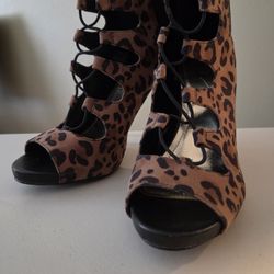 Cheetah Print Heels
