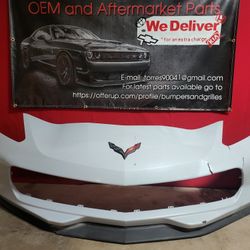 2014 - 2019 Chevy Corvette Front Bumper Oem 
