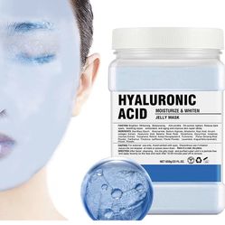 Jelly Mask For Facials Professional Hyaluronic Acid Jelly Mask Powder Hydrating Rose Petals Jelly Face Masks Diy Spa Face Skin Care Mask