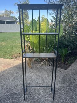 over toilet storage shelves