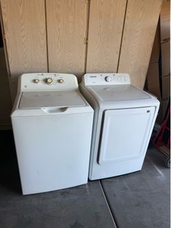 Washer and dryer