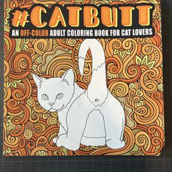 #Catbutt Adult Coloring Book 