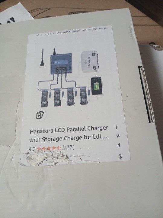 Hanatora Lcd Parallel Charger For Dji Mav 3