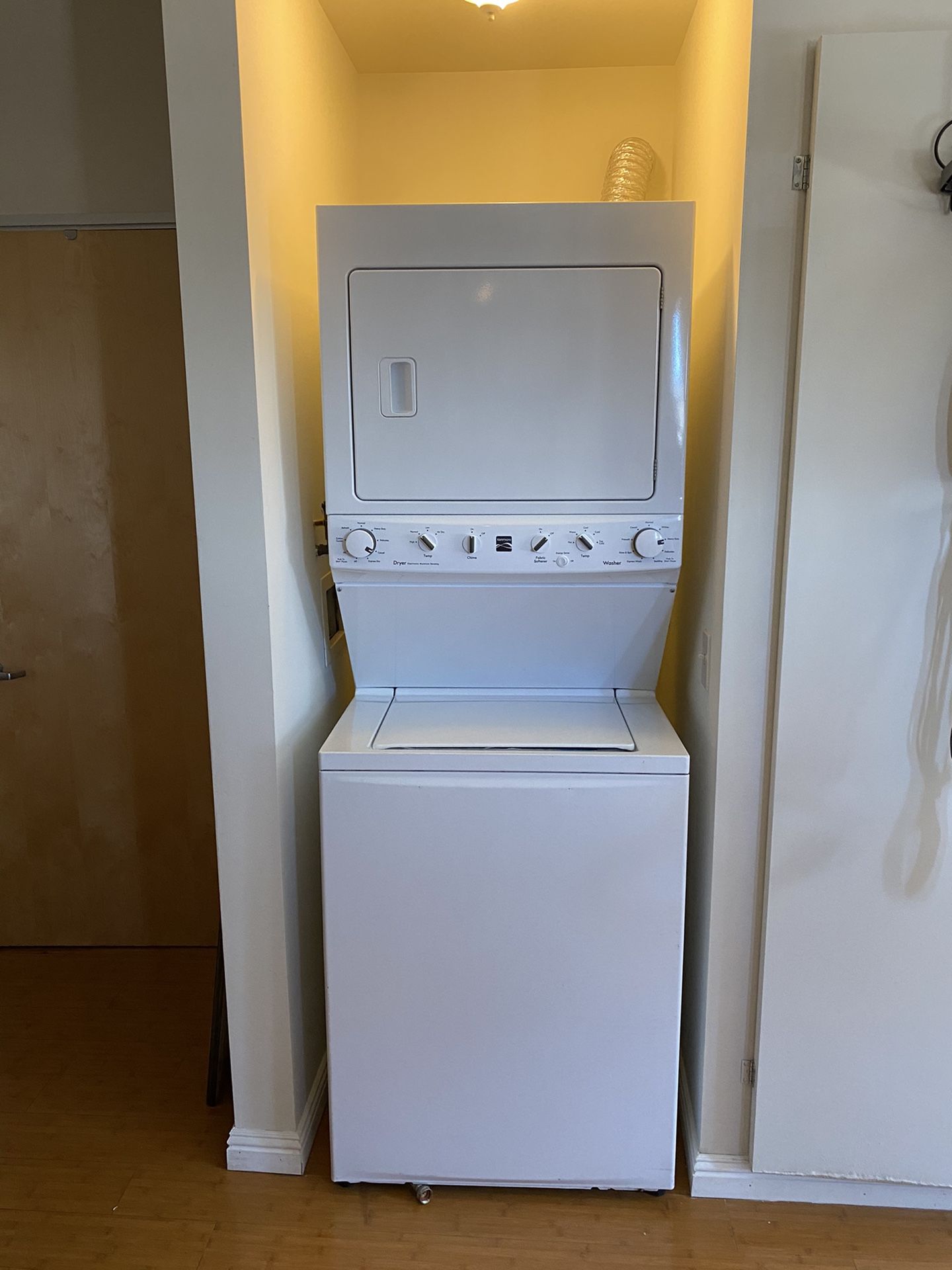 sears kenmore electric stackable washer+dryer