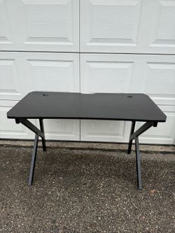 Black Folding Table