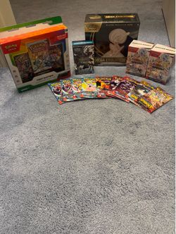 Pokemon singles, boosters, sets, etb