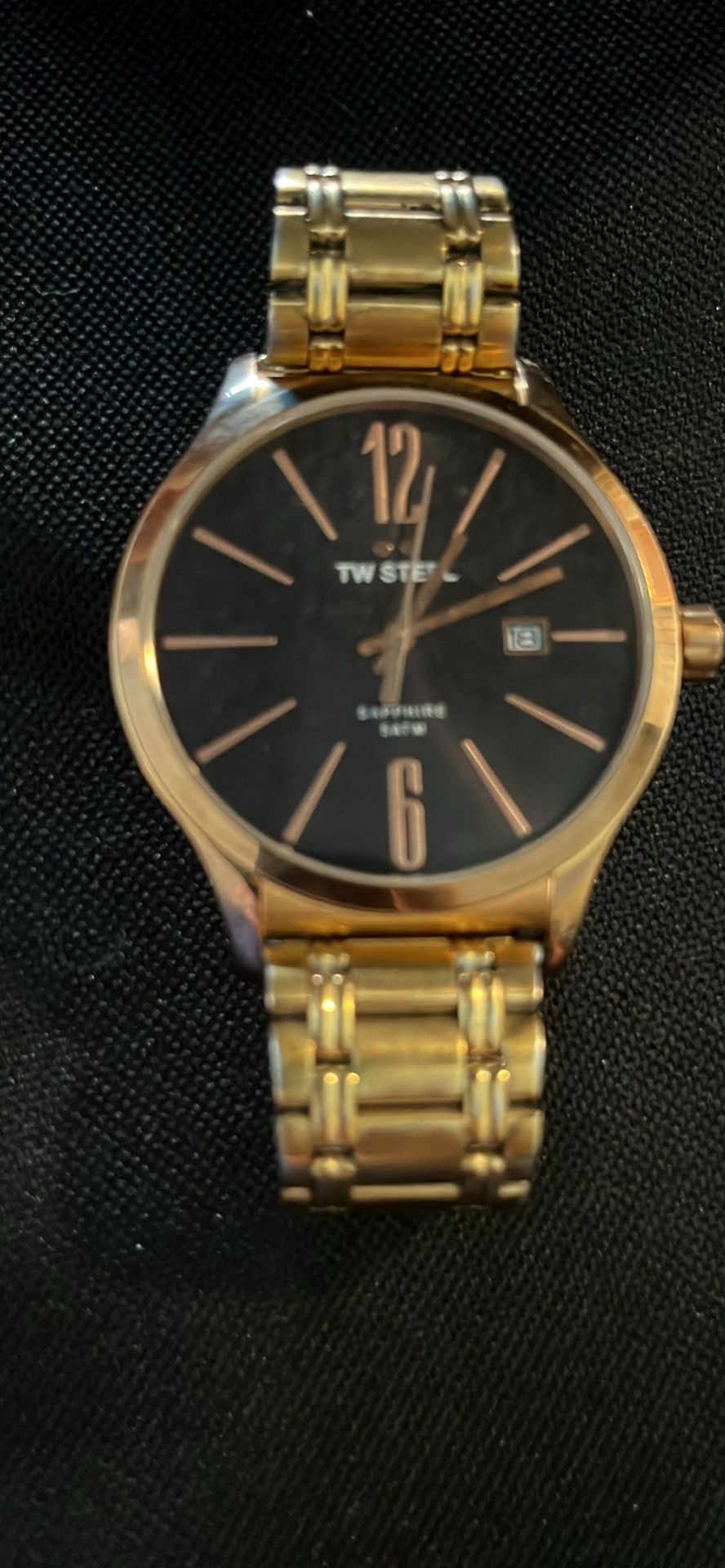 Men’s Gold Finish TW Steel Watch