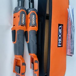 Ridgid, 1/4” And 5/8” Ratchets Tool Only 