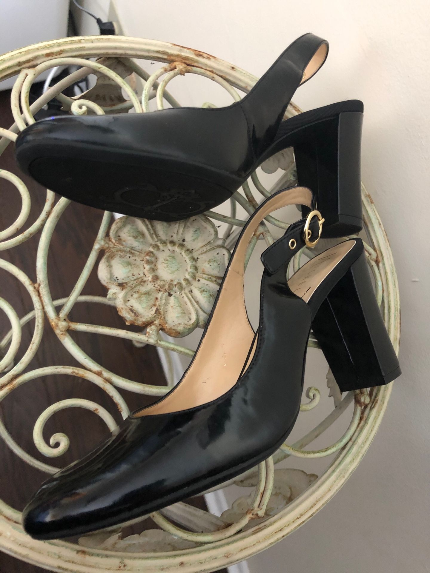 Comfy like new heels (sz 7) Giani Bernini, Nickels, Via Spiga