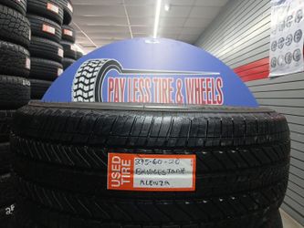 Sale of like-new tires in very good condition. Bridgestone Alenza