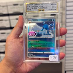 2025 pokemon glaceon Holo Chinese Grade 9.5