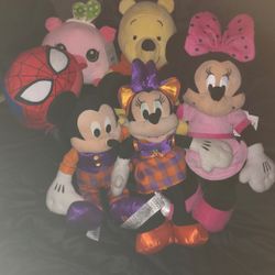 Gently used stuffed animals  $12 Each Or All For $70  or or best offer