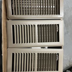 Floor Vents 4x10” Metal 3 Available 
