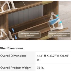 24 pair shoes cabinet/ storage