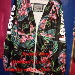 Women's Brand New Levi's Windbreakers 