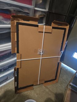 26"x36" black Wooden aframe