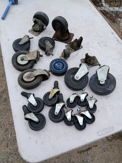 Castor wheel lot