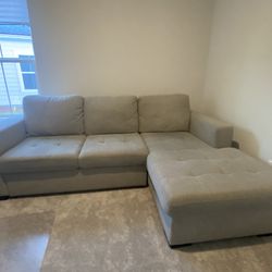 Gray  Sleeper Sofa