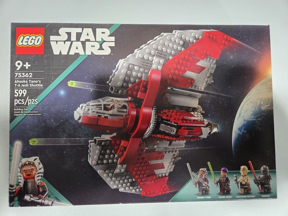 NEW LEGO STAR WARS AHSOKA TANO'S T-6 JEDI SHUTTLE 75362