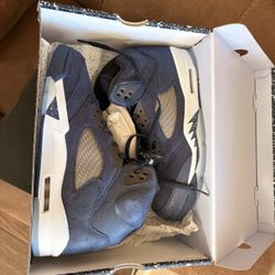 Jordan Blue Suede Retro 5s