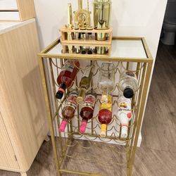 Gold Bar Cart