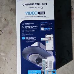 Chamberlain Garage Door Opener With Video