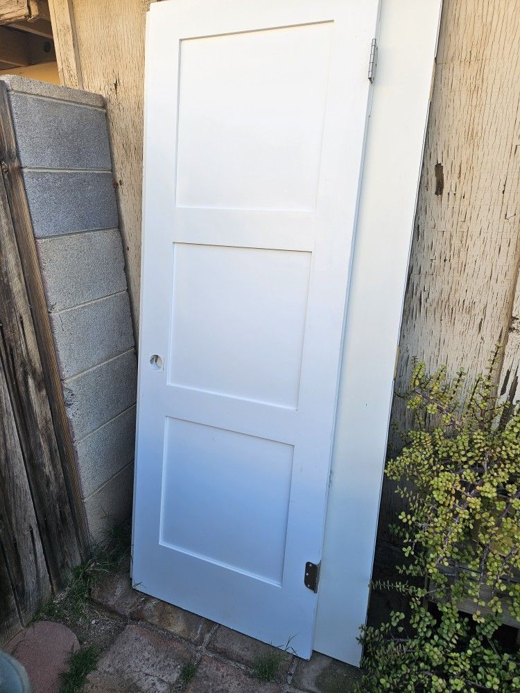 Pre Hung solid wood interior doors.