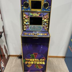 Wheel Of Fortune Arcade Machine 1up