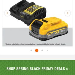 3.5 powerstack battery and charger