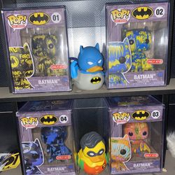 Batman Artist Series Funko Pop Set