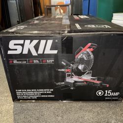 Skil Double Bevel Compound Sliding Miter Saw 10 Inch