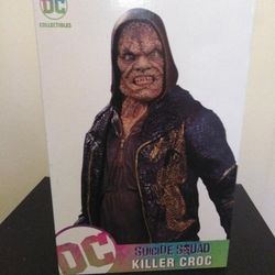 NEW DC FIGURE  KILLER CROC STATUE ASKING  $70.00 COLLECTABLE ITEM
