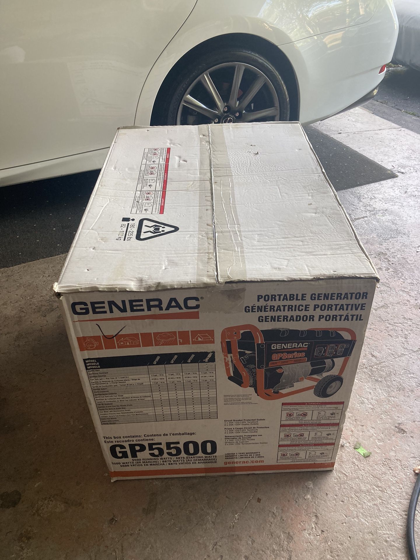 Generac GP5500 Generator NEW SEALED BOX