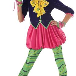 Alice in Wonderland Mad Hatter Dress For Woman
