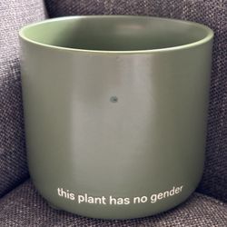 Green Ceramic Plant Pot Planter