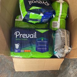 Prevail Belted Shield Diapers