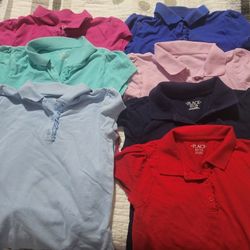 Girl Uniform Shirts Size 7/8