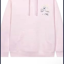 Anti Social Hoodie Pink Medium 