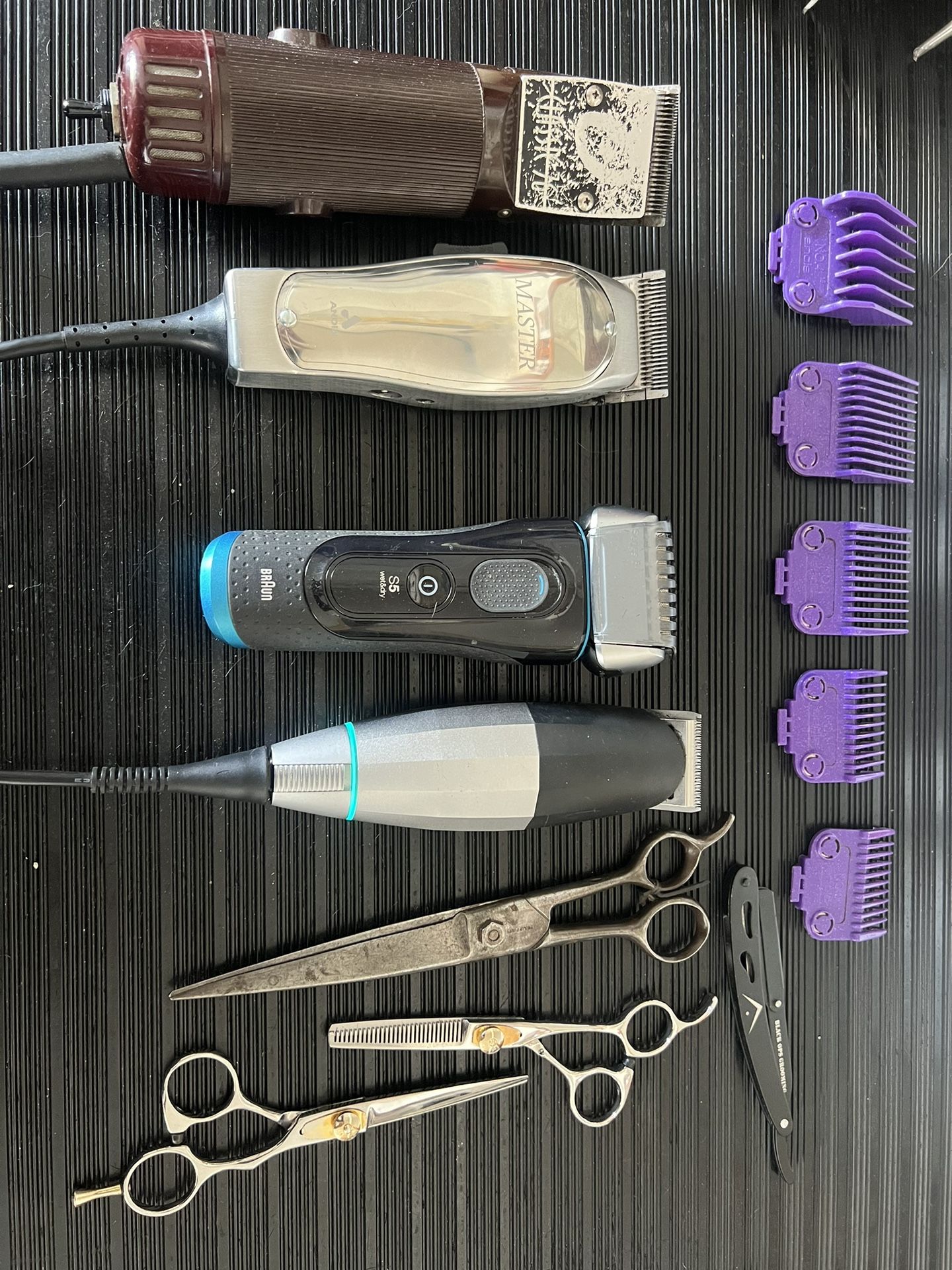 Barber Clippers And Shears