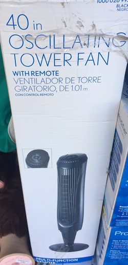 Oscillating Tower Fan - missing base & No Remote but Works