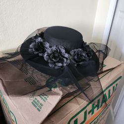 Gothic Wide Brim Hat