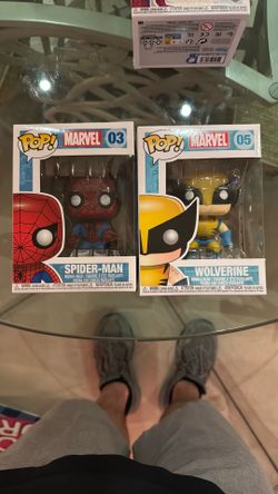Funko Pop Marvel Spider Man And Wolverine